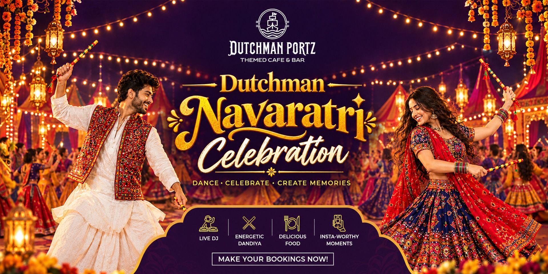 DUTCHMAN PORTZ NAVARATRI CELEBRATION 2026