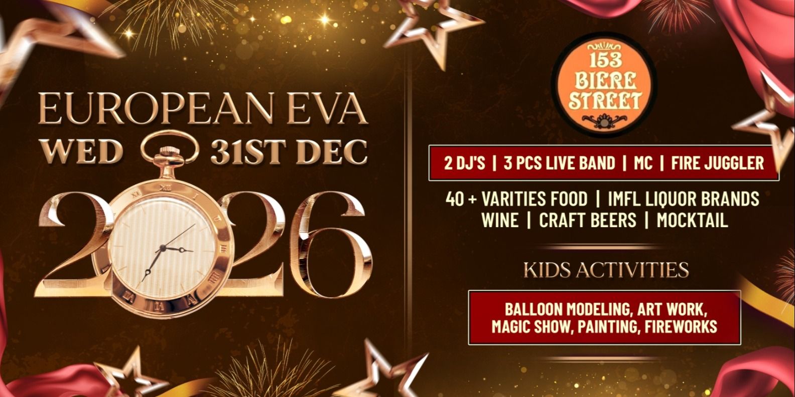 EUROPEAN NEW YEAR EVE