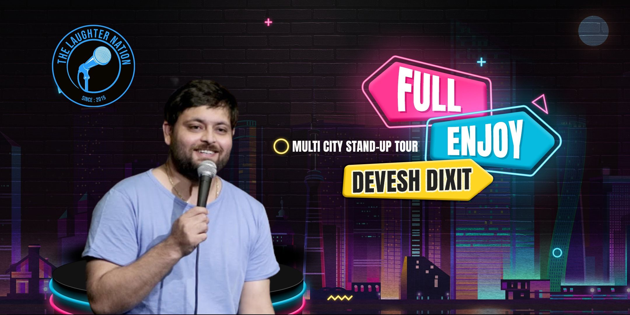 Full Enjoy – Standup comedy by Devesh Dixit | Udaipur