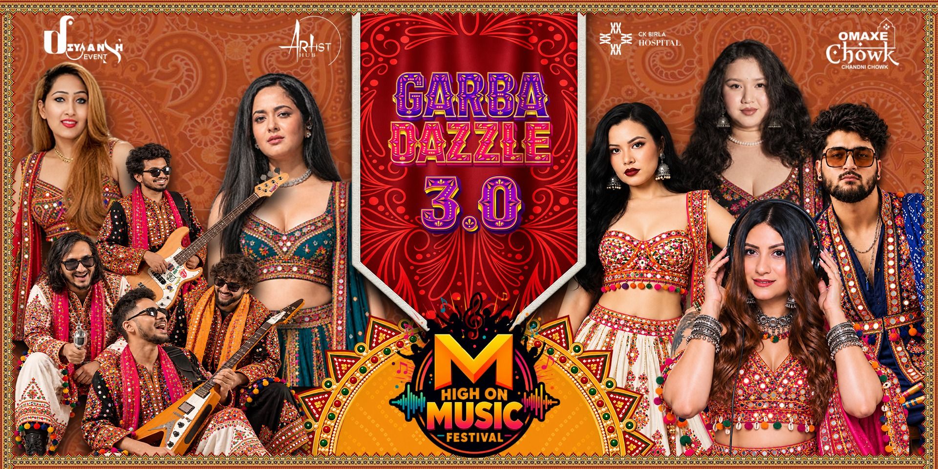 GARBA DAZZLE SEASON 3 - OMAXE CHOWK