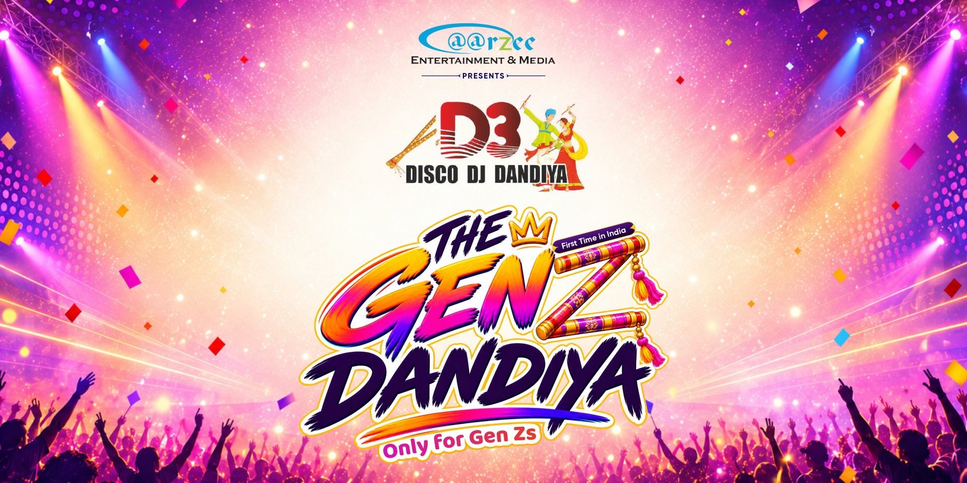 Gen Z Dandiya D3=DISCO DJ DANDIYA
