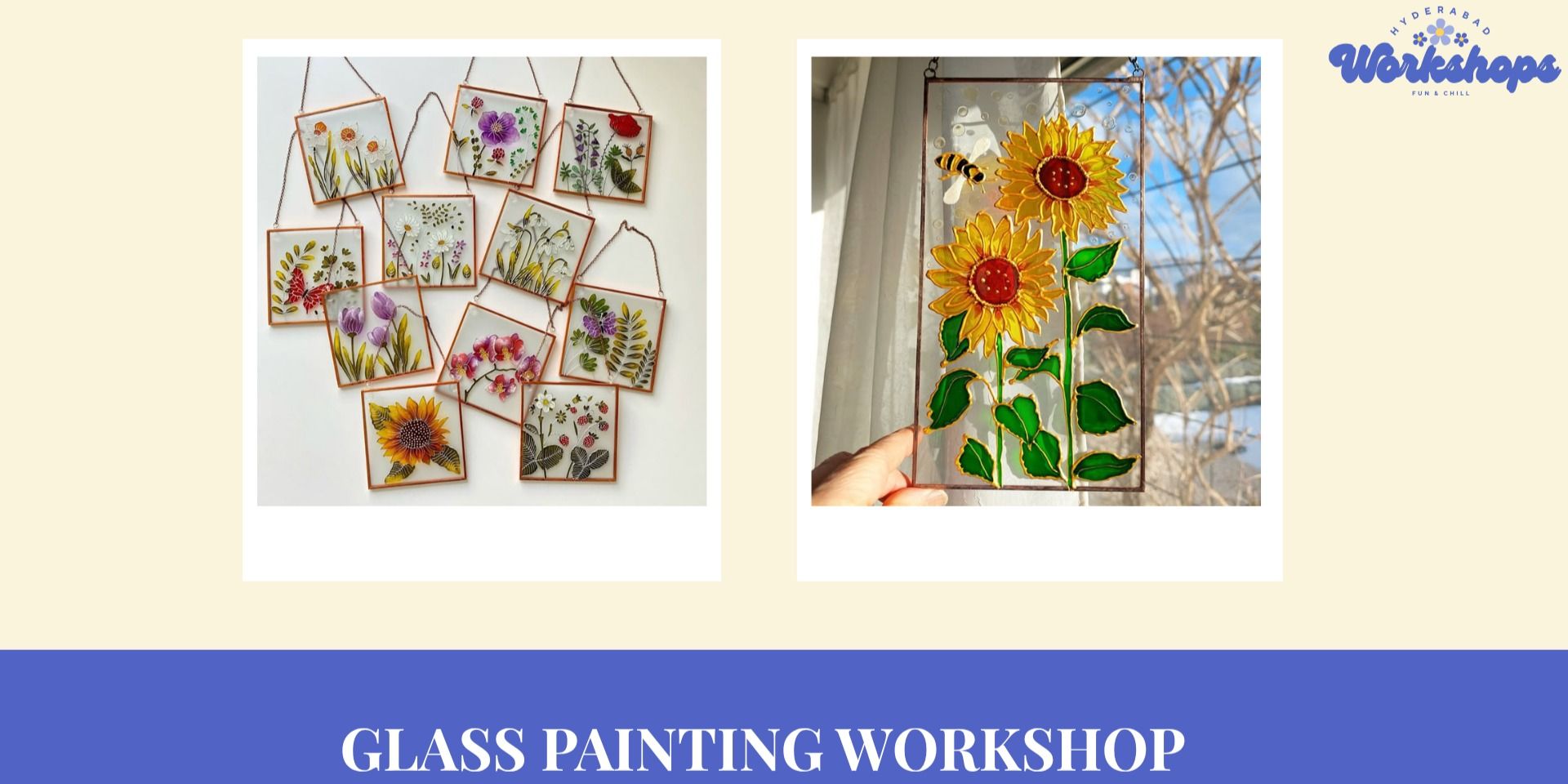 Glass Painting Workshop Workshops Event Tickets Hyderabad BookMyShow Media Desktop Glass Painting Workshop 0 2025 7 23 T 4 17 34