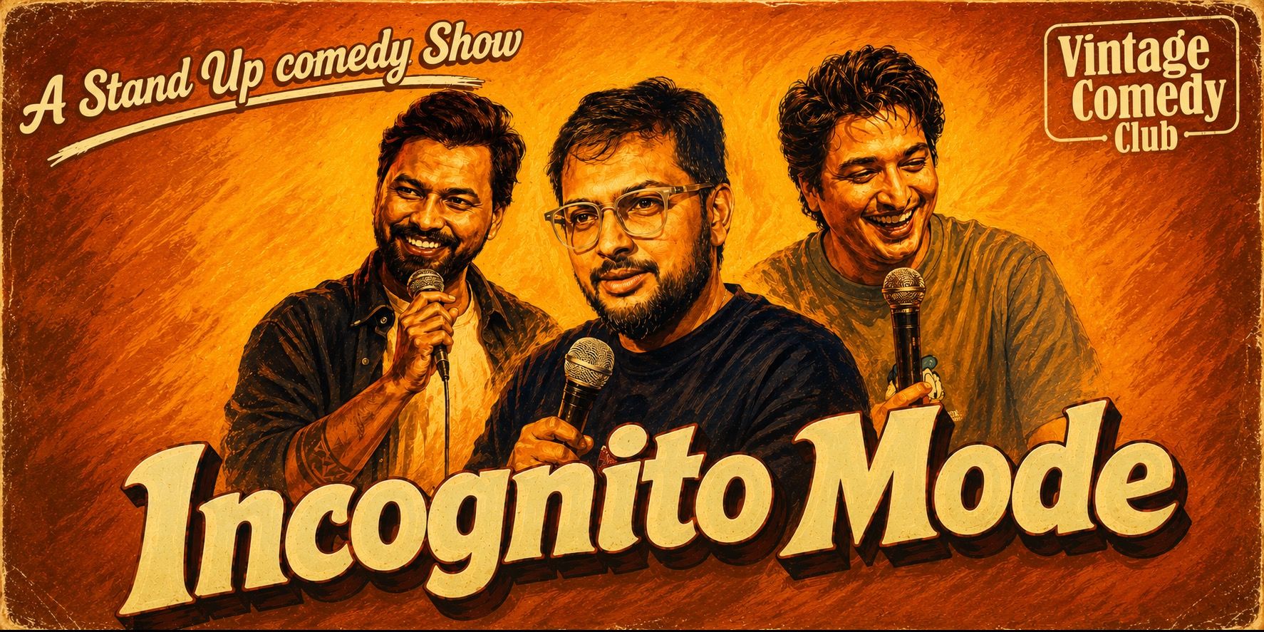 Incognito Mode Comedy show - Unfiltered Comedy