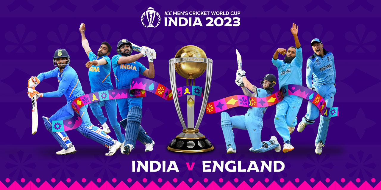 IND vs ENG ODI Match Tickets | India vs England Cricket World Cup 2023 -  BookMyShow