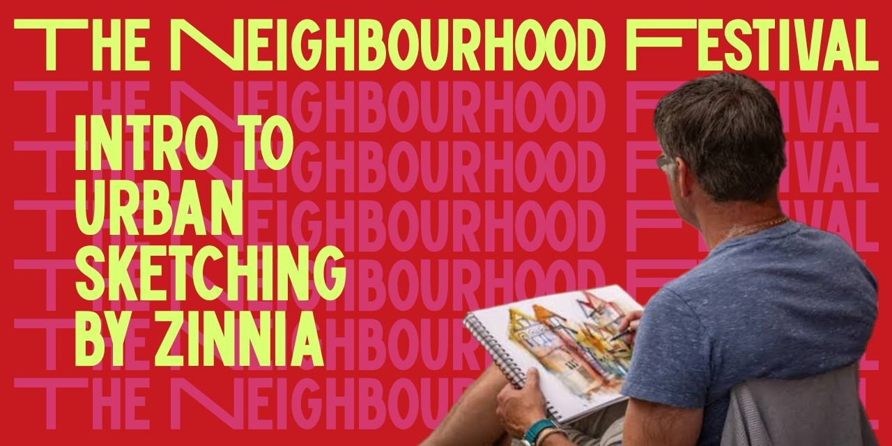 Intro to Urban Sketching by Zinnia @ TNF