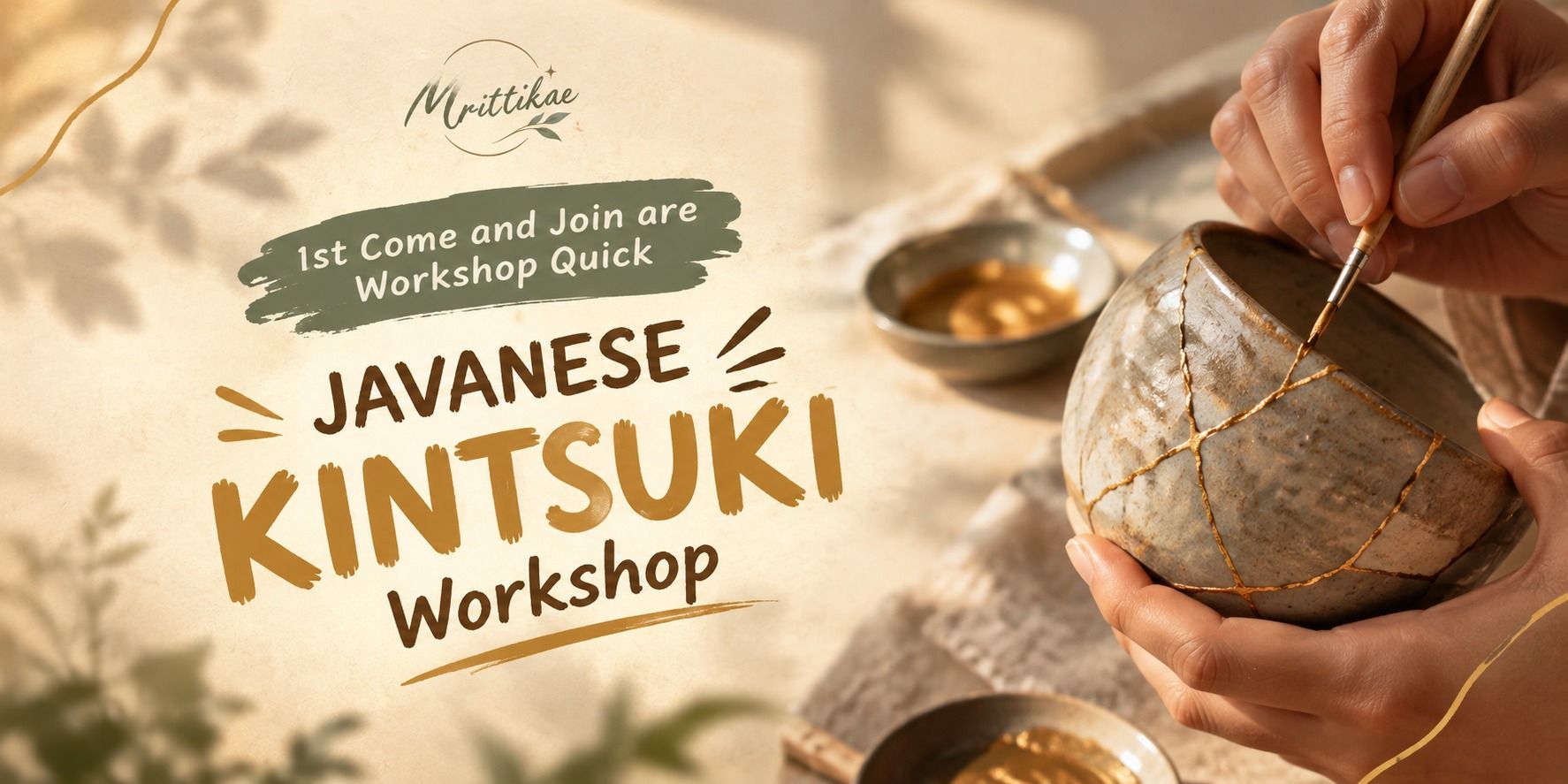 Japanese kintsuki