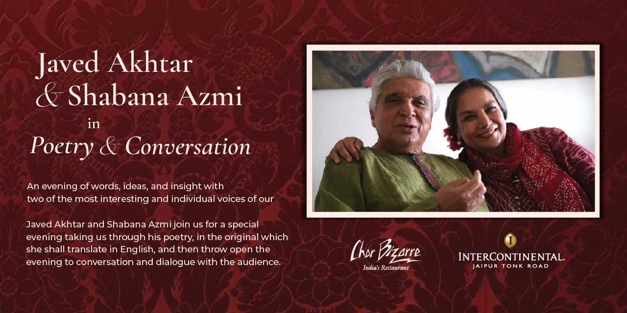 Javed Akhtar & Shabana Azmi: Poetry & Conversation