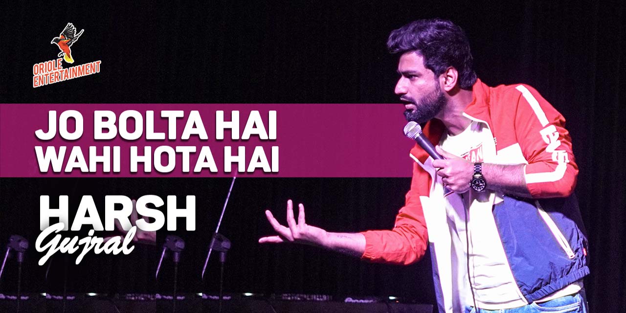 Jo Bolta Hai Wohi Hota Hai feat Harsh Gujral | Pune
