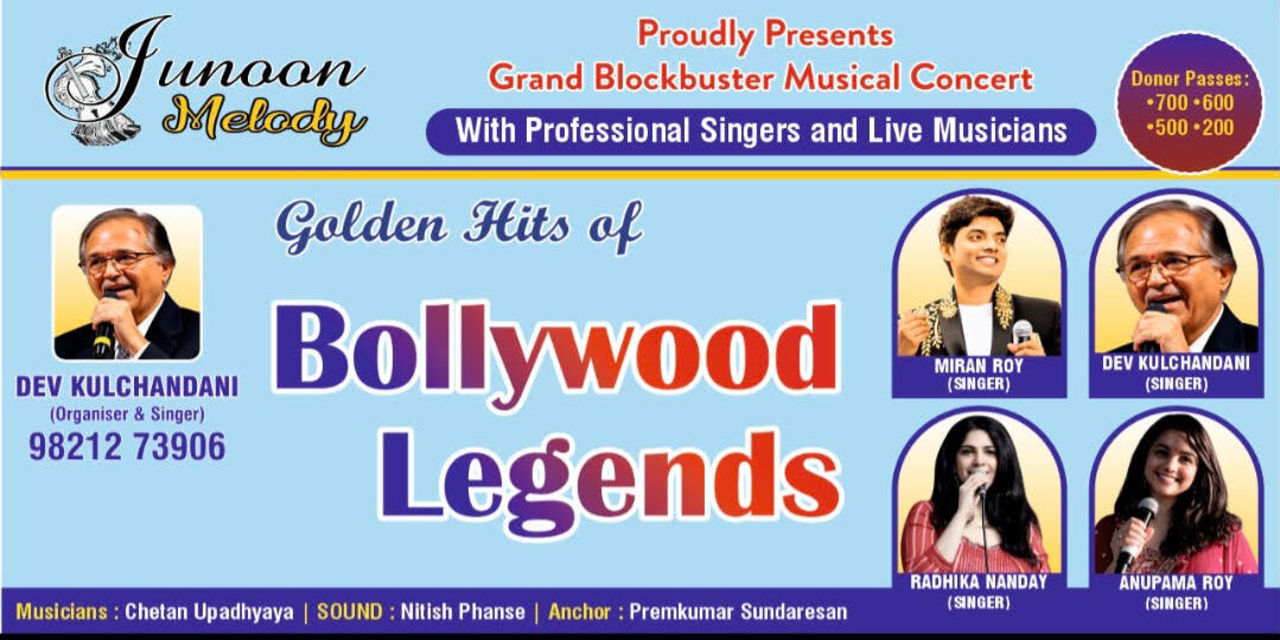 JUNOON MELODY - GOLDEN HITS OF BOLLYWOOD LEGENDS