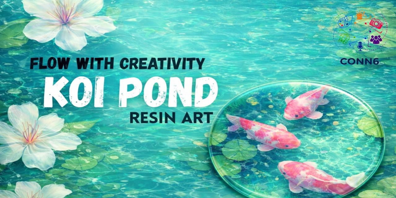 Koi Pond Resin Art in Delhi