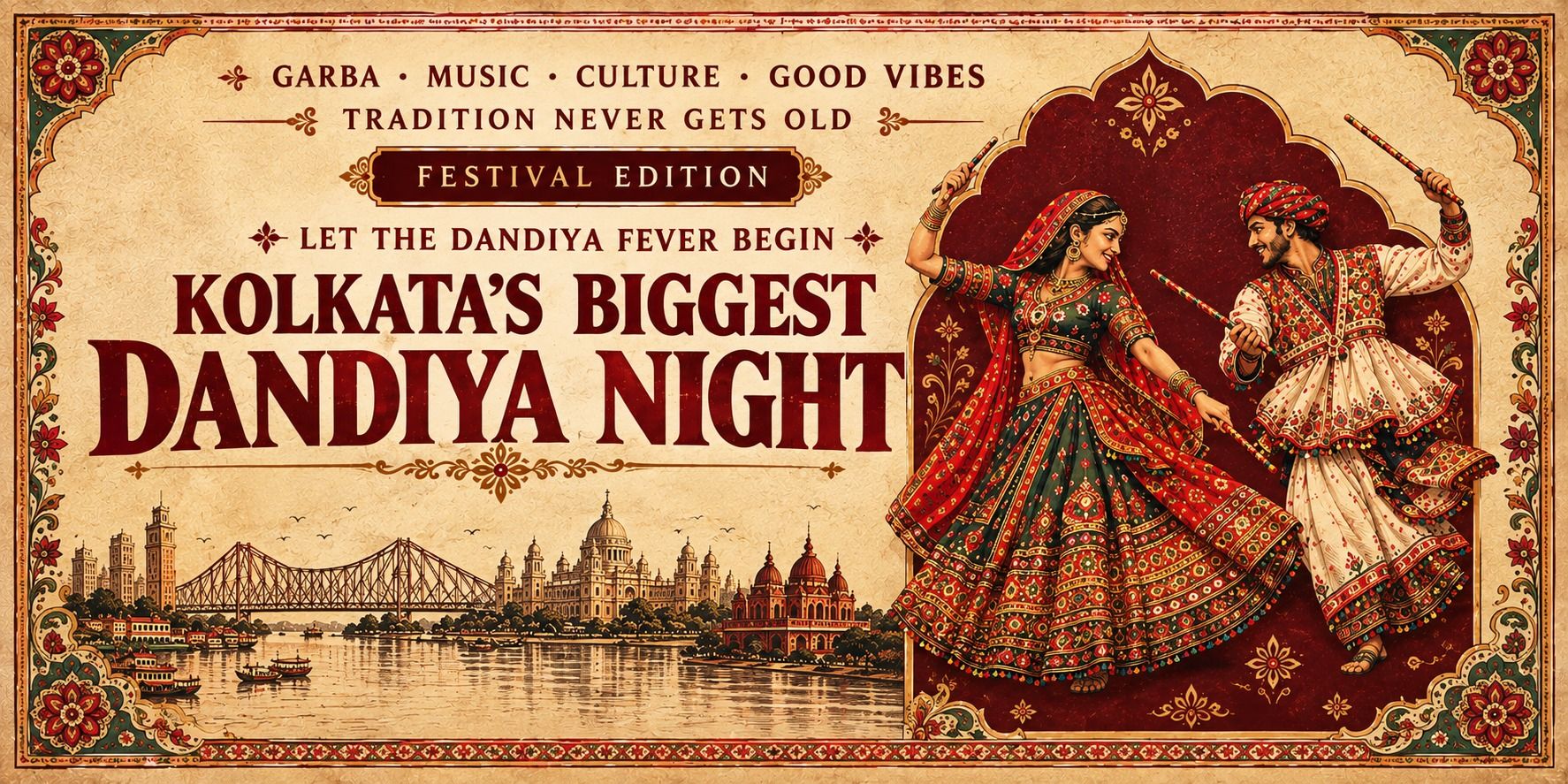 Kolkata Biggest Dandiya Night 2026