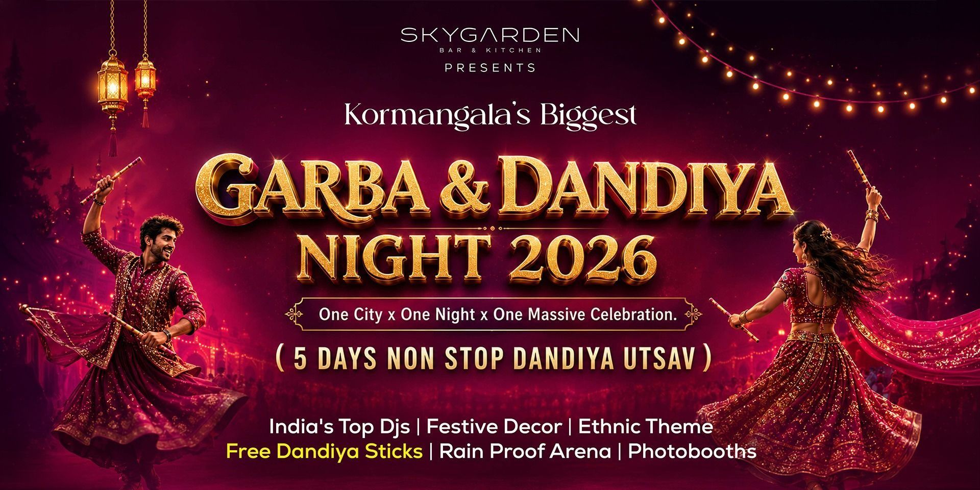 Kormangala Biggest & Grand Dandiya Celebration
