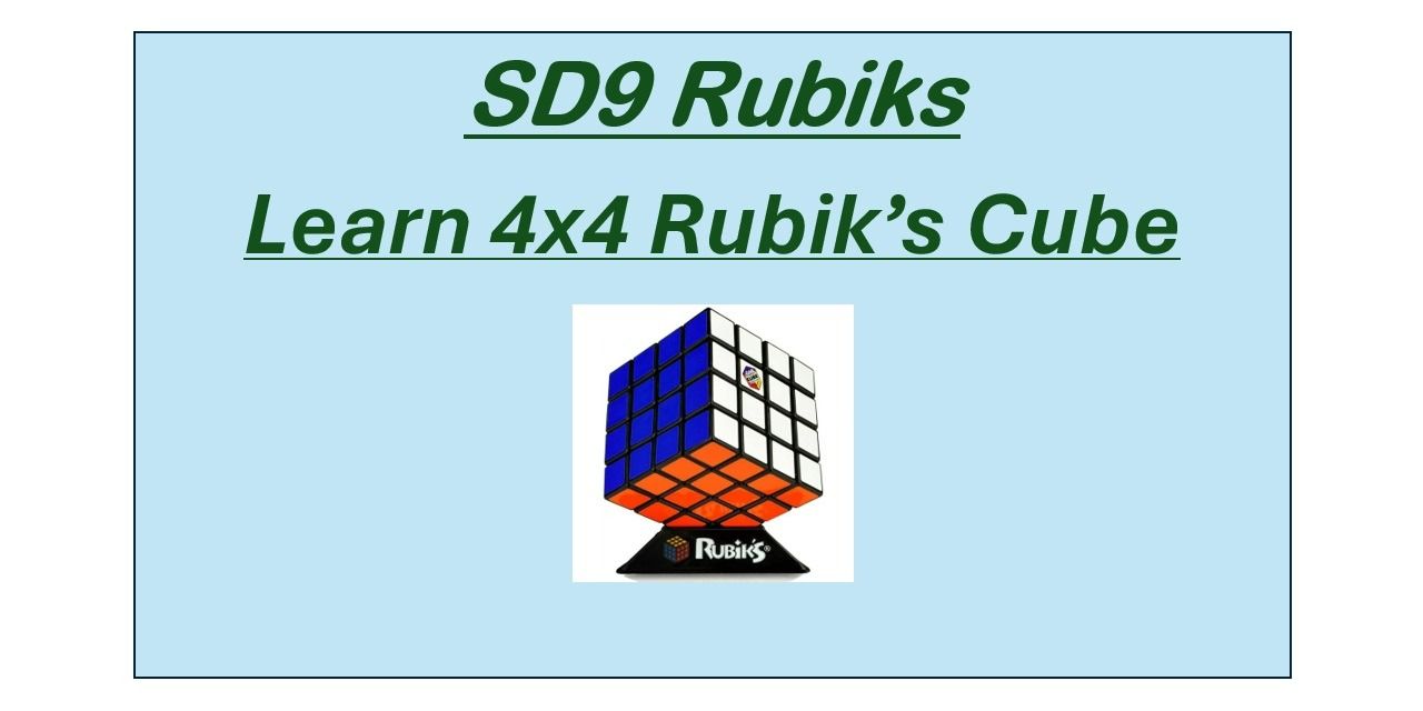 Learn 4x4 Rubik's Cube kids Event Tickets Mumbai - BookMyShow