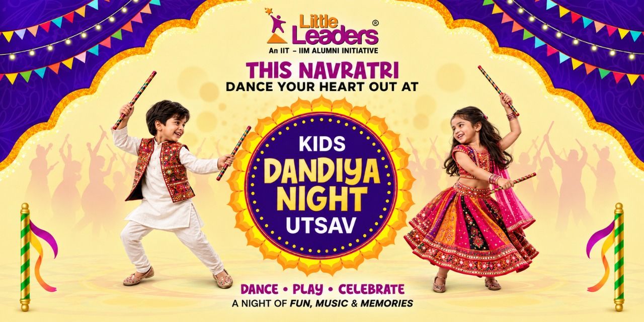 Little Leaders Kids Dandiya Night Utsav