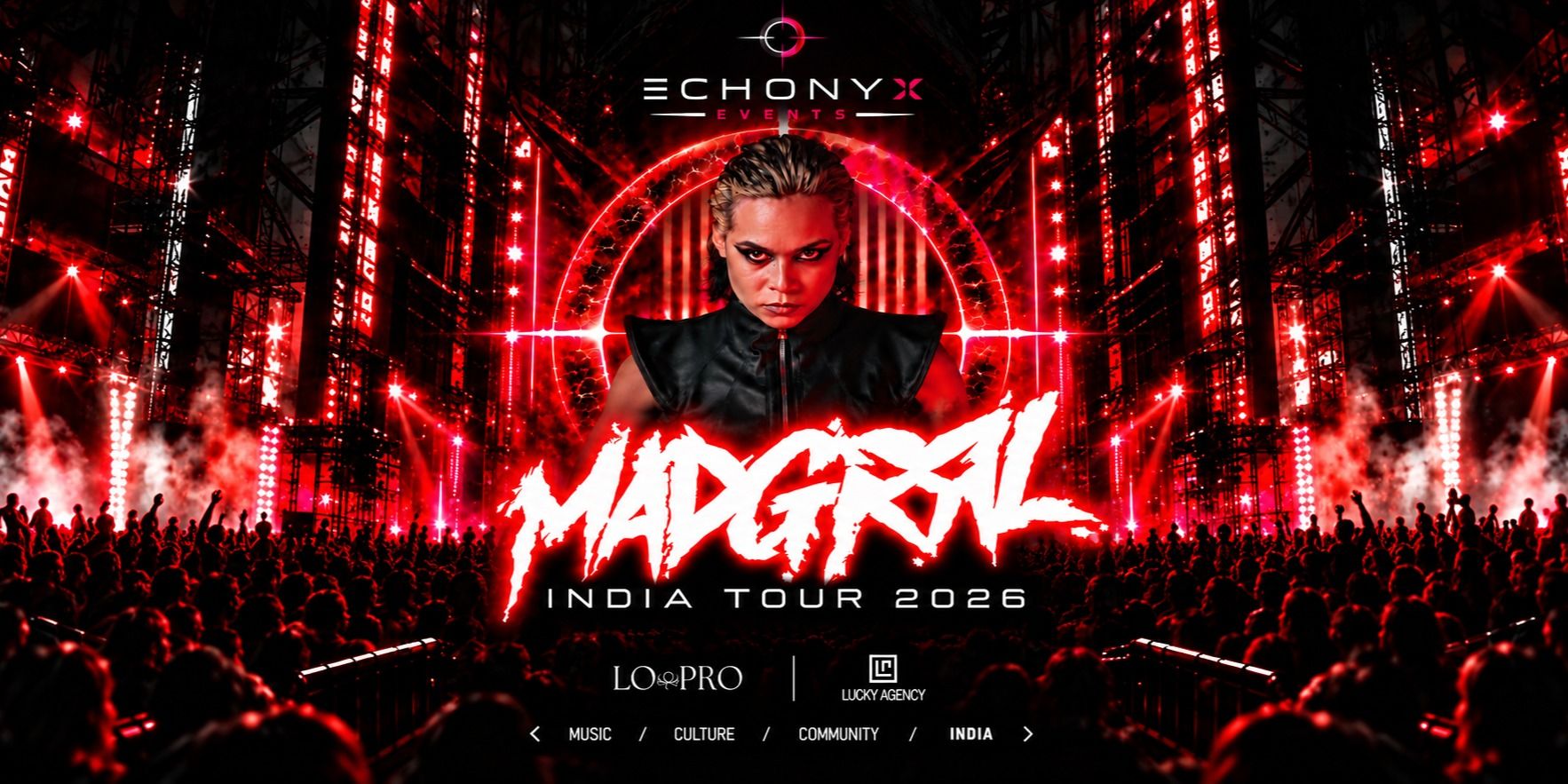 MADGRRL INDIA TOUR - POWER TECHNO GIRLS - PONDY