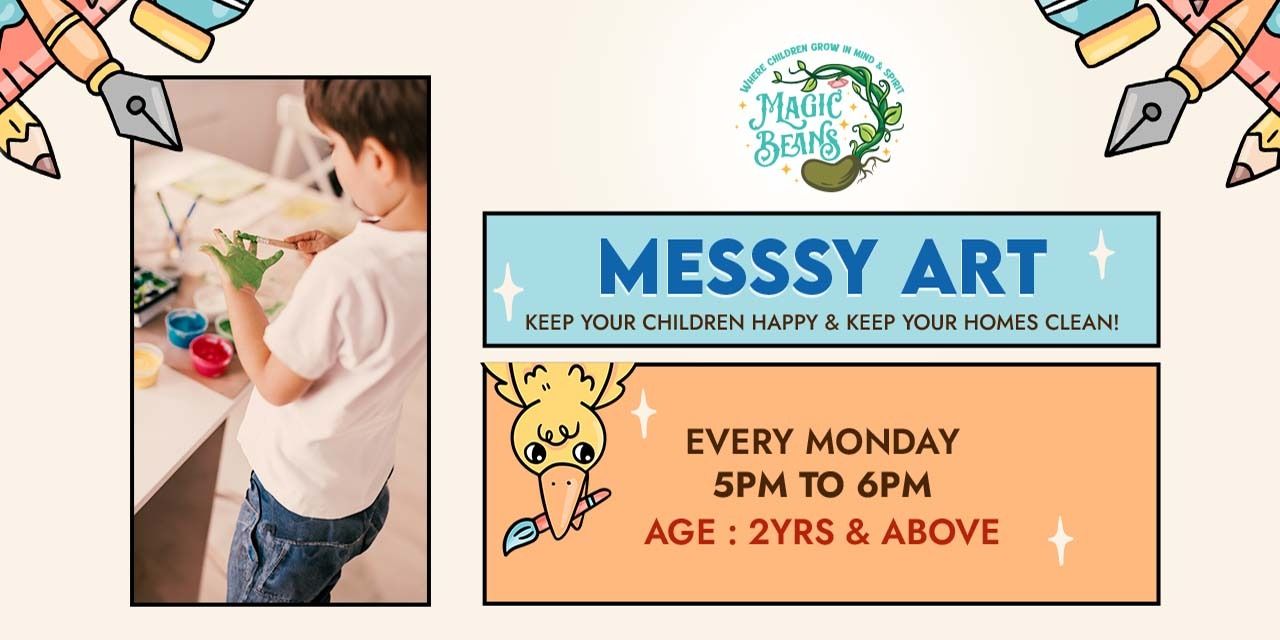 Magic Beans Messy Art in Mumbai