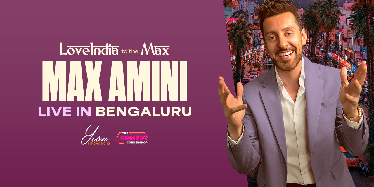 Max Amini – Live in Bengaluru