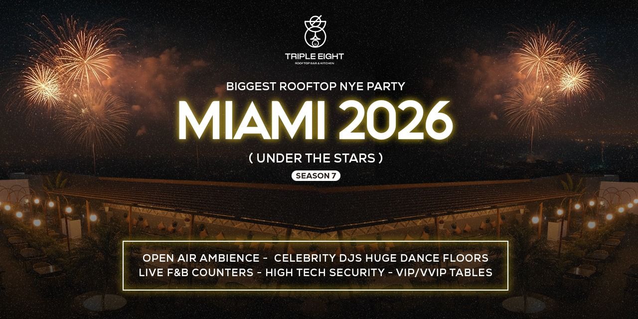 Miami 2026 – Open Air New Year Eve Party