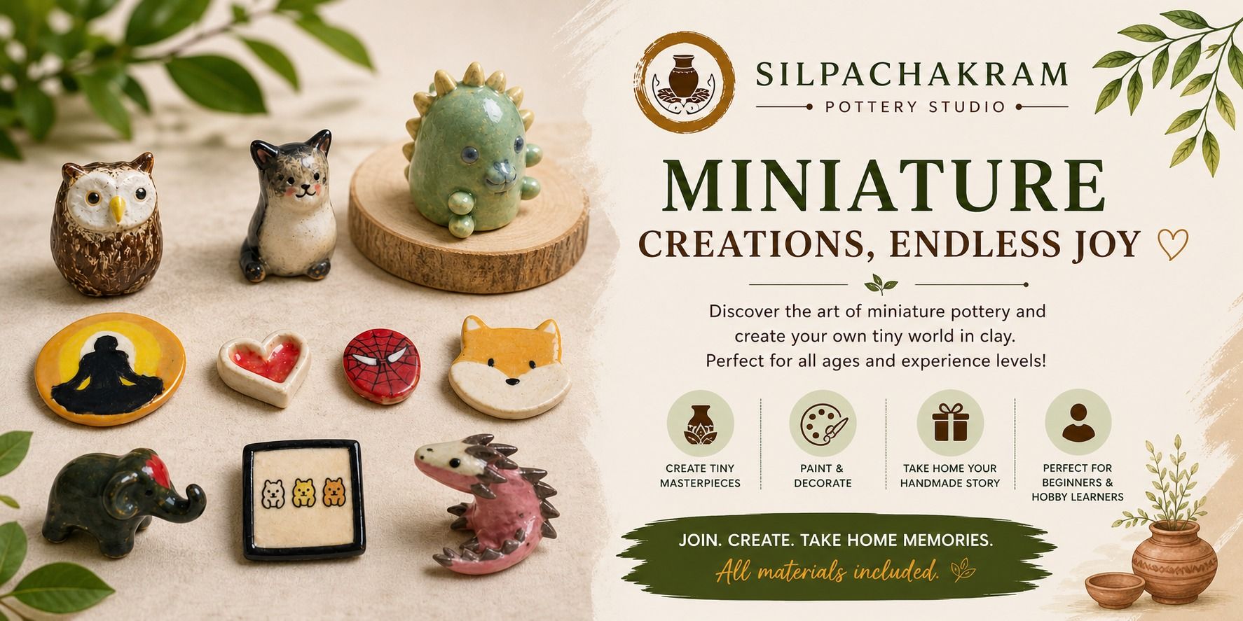 Miniatures Creation Endless Joy in Bengaluru