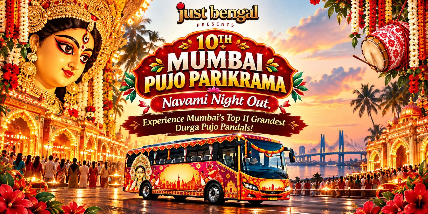 Durgapuja Navami Night Out Mumbai in Mumbai