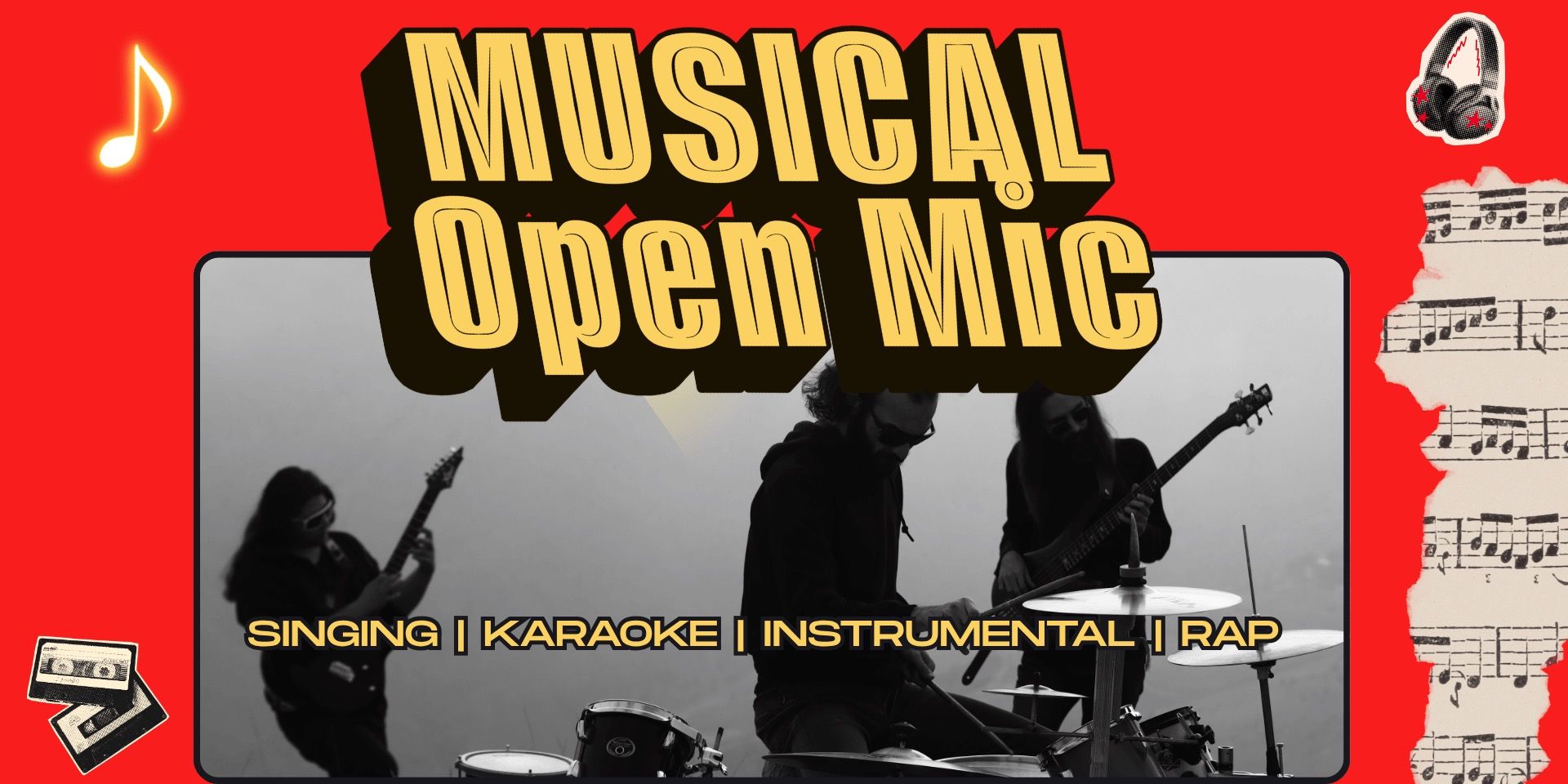 Musical Open Mic by The Mic Loft