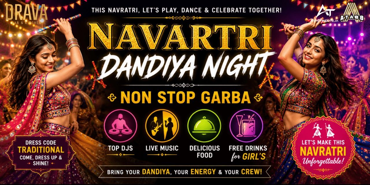 NAVRATRI DANDIYA NIGHT & GARBA BEATS-ETHNIC VIBES in Bengaluru
