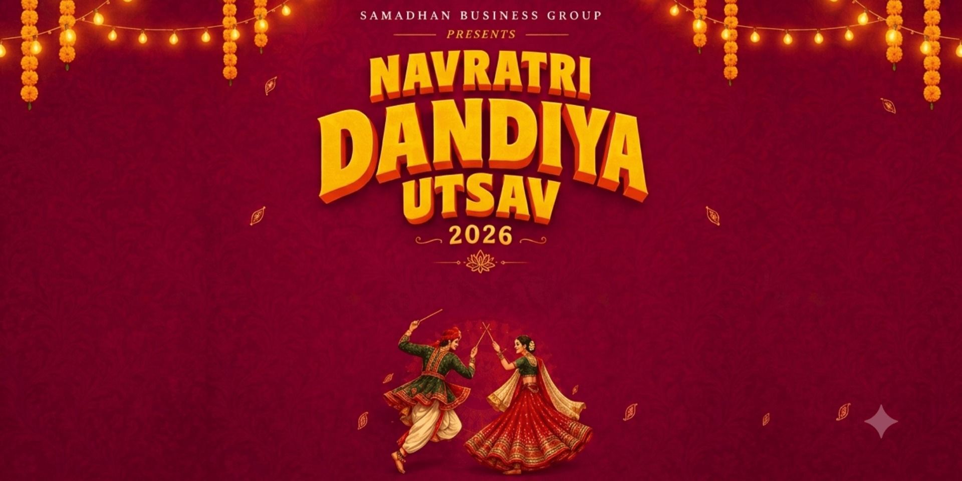 Navratri Dandiya Utsav 2026 by Samadhan