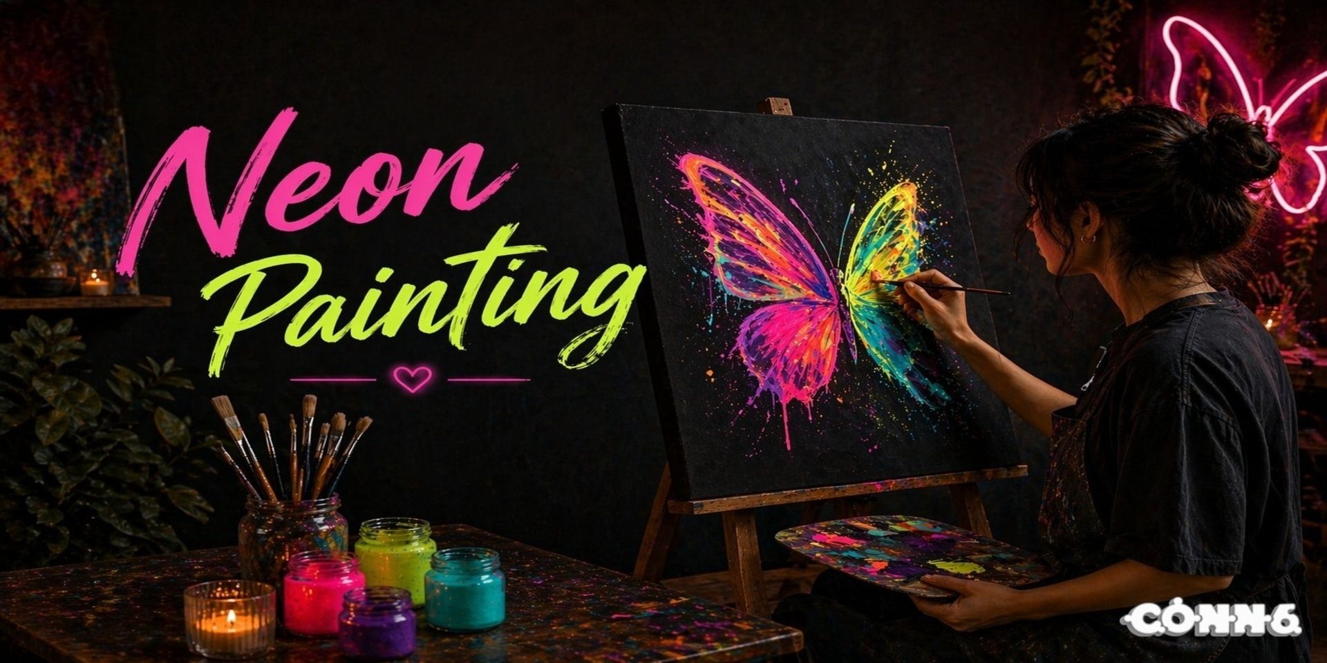 NEON PAINTING in Delhi