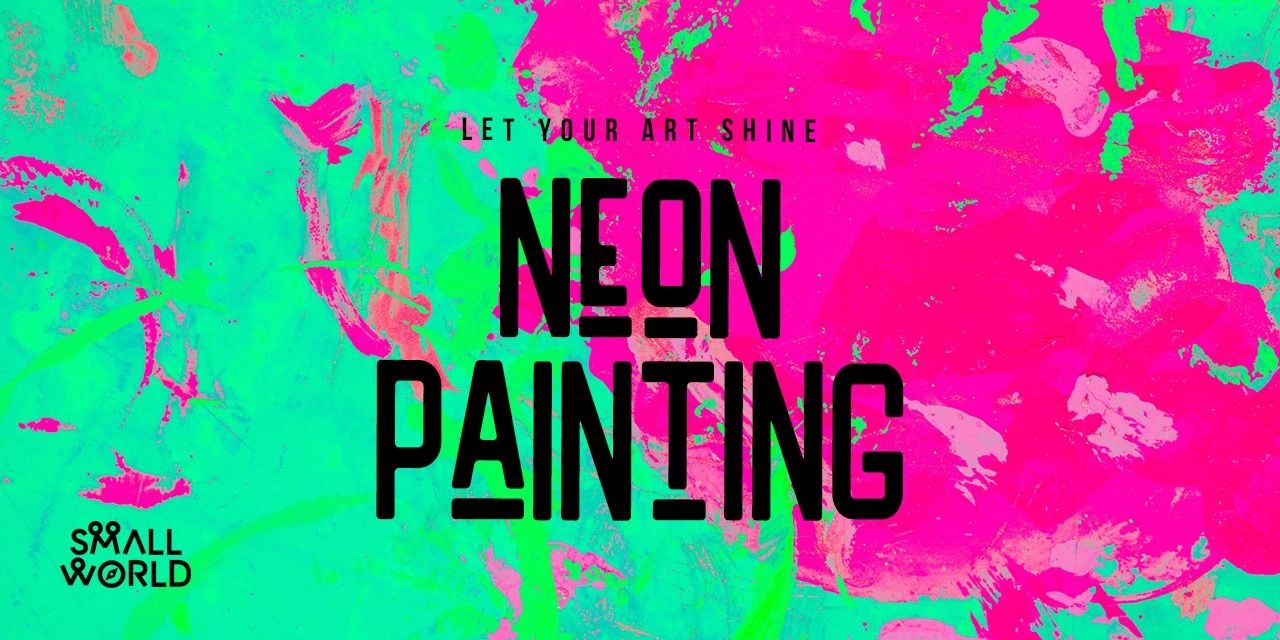 Neon painting in Pune