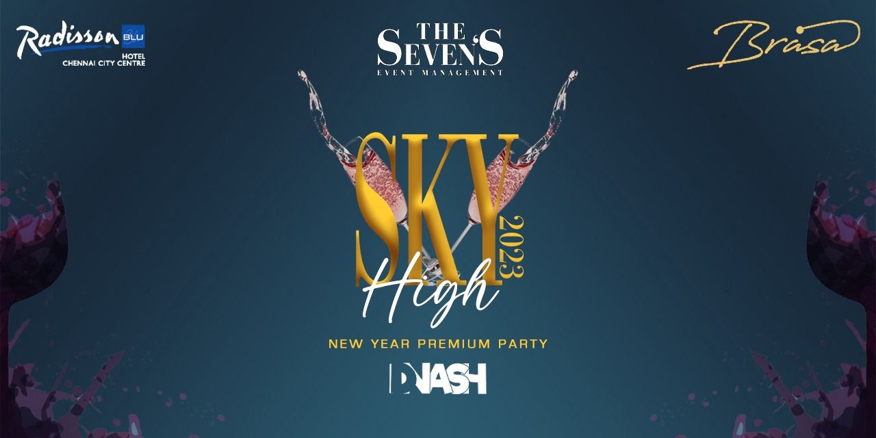 New Year Party – SKY HIGH 2023 @ BRASA