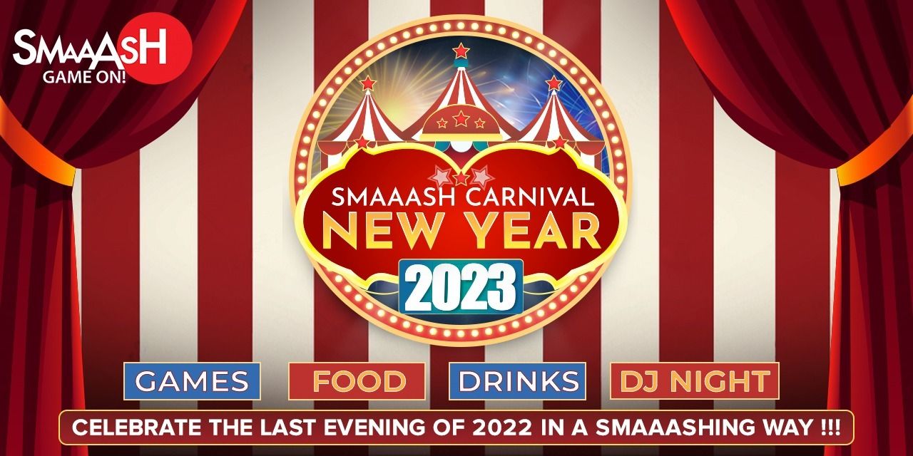 NEW YEAR’S EVE PARTY @ SMAAASH, R-CITY MALL