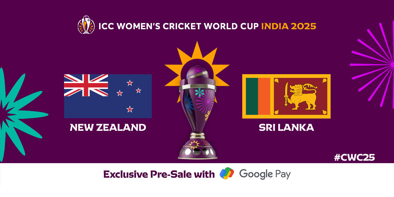 Women's Cwc NZ vs SL Women's World Cup 2025 Tickets - BookMyShow