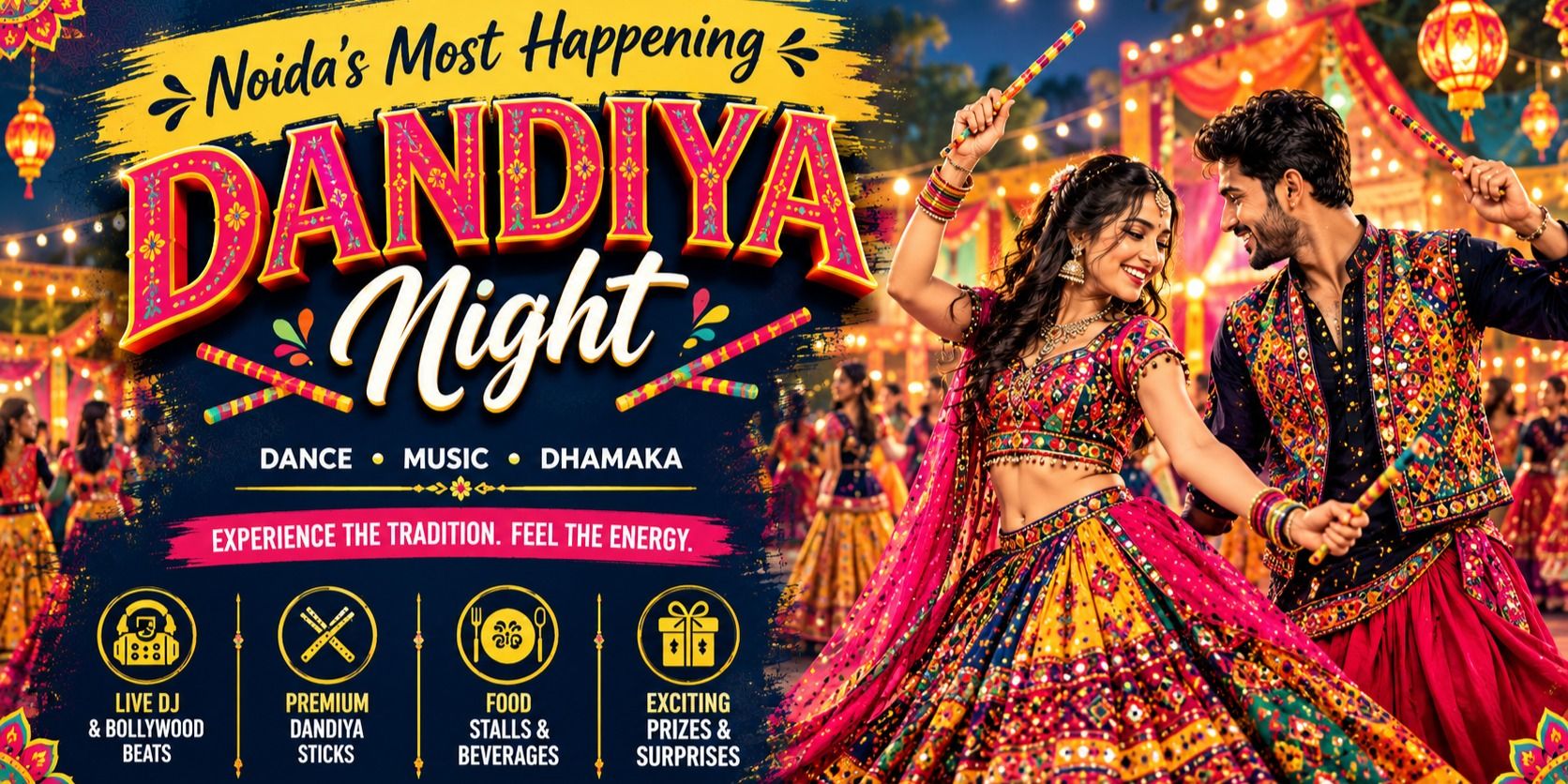 Noida's Most Happening Dandiya Night