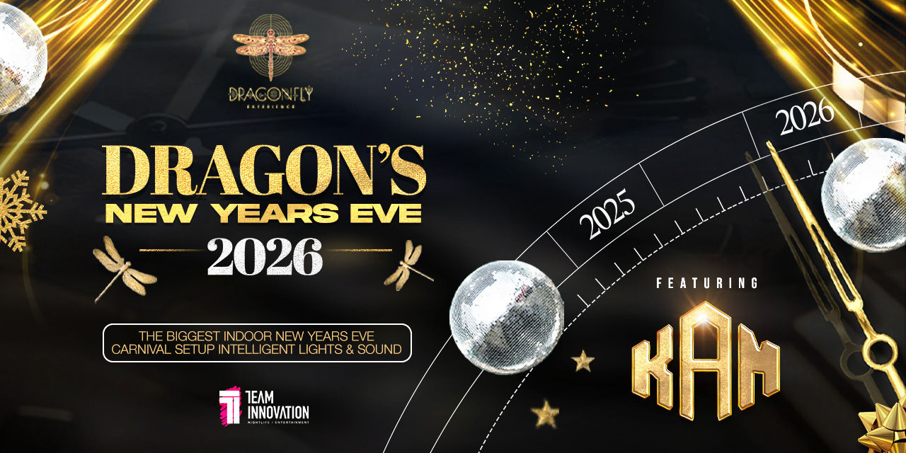 NYE 2026 – Dragon’s New Year Eve at Dragonfly