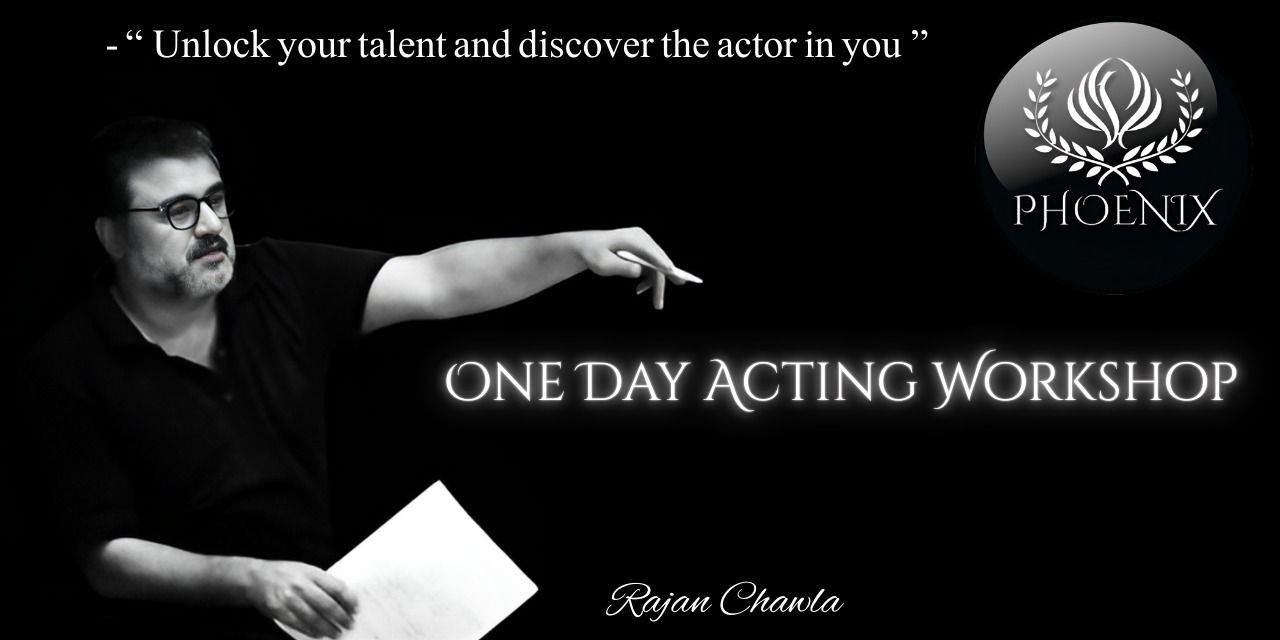 One Day Acting Workshop Workshops Event Tickets Mumbai Bookmyshow