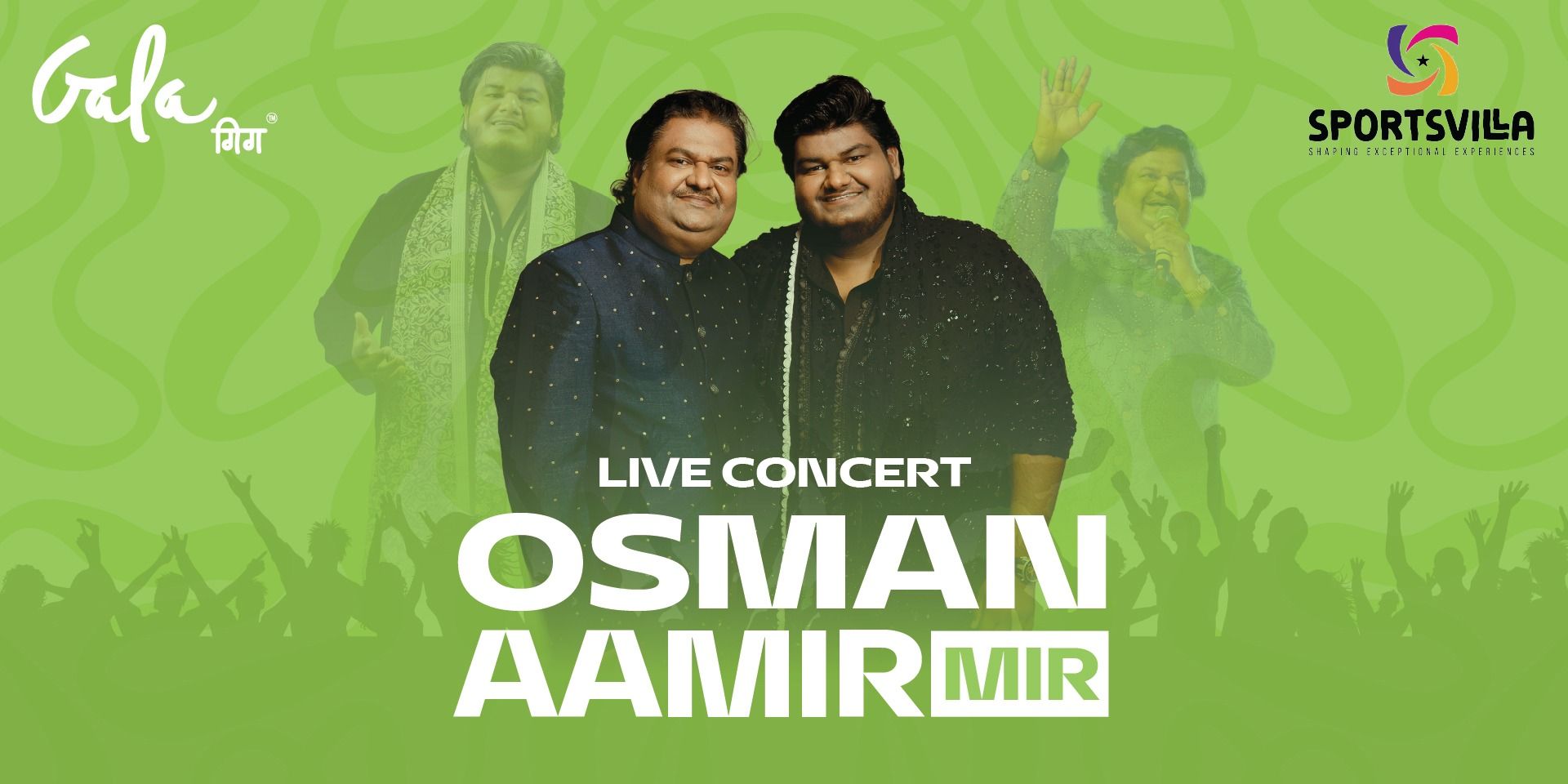 Osman Mir & Aamir Mir live in concert music-shows Event Tickets Rajkot ...