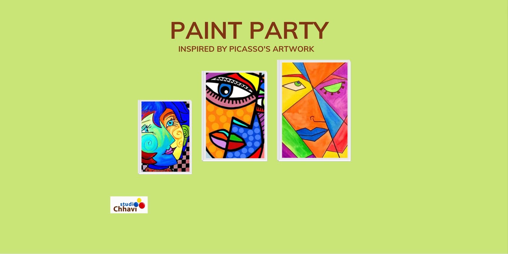 Paint Party- paint like picasso
