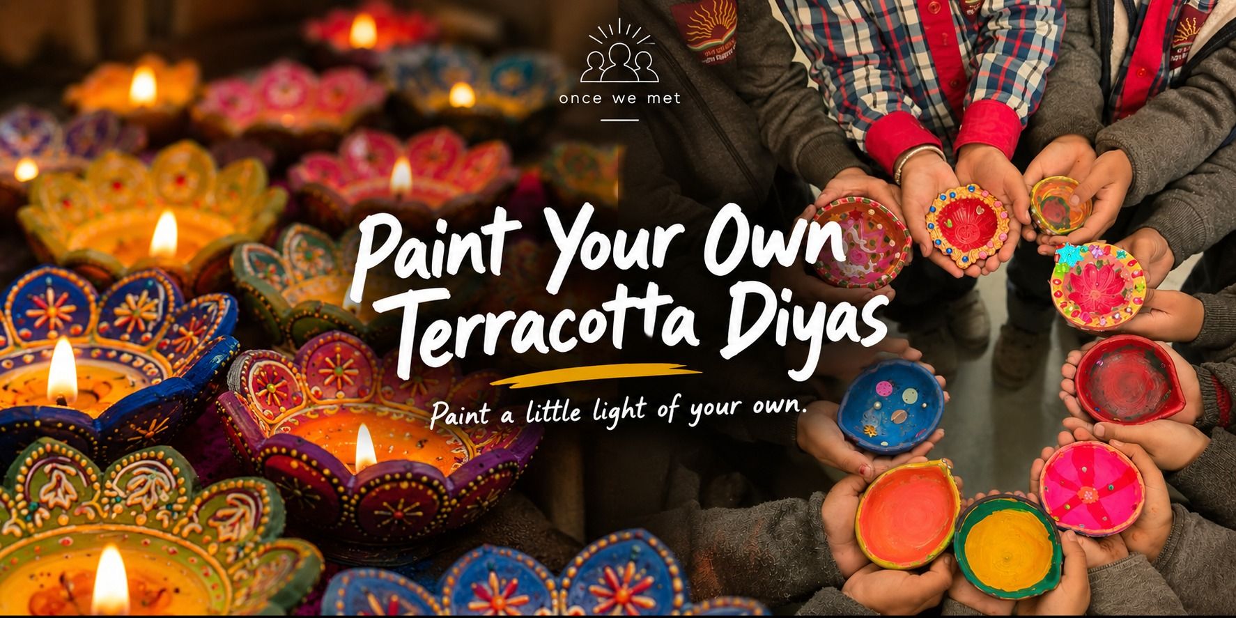 Paint Your Own Terracotta Diyas in Chennai