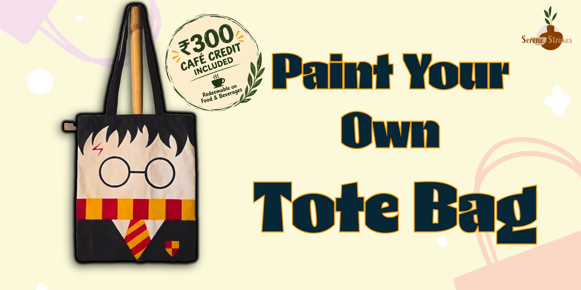 Paint Your Own Tote Bag