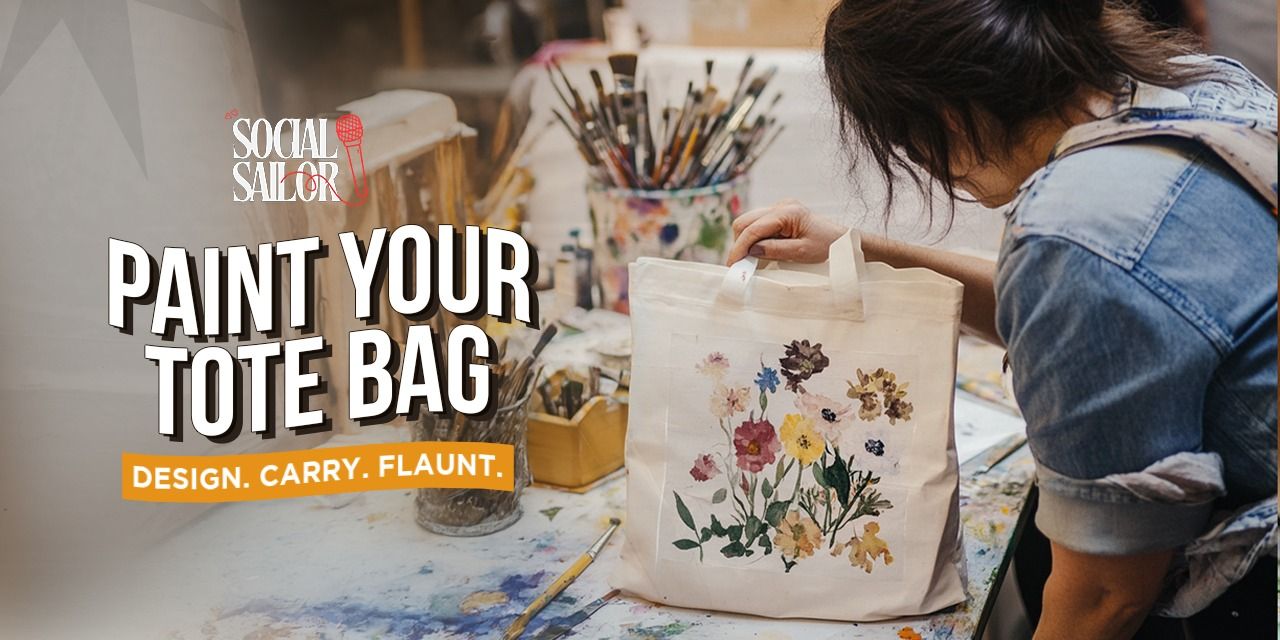 Paint Your Tote Bag - Pune Workshops Event Tickets - BookMyShow