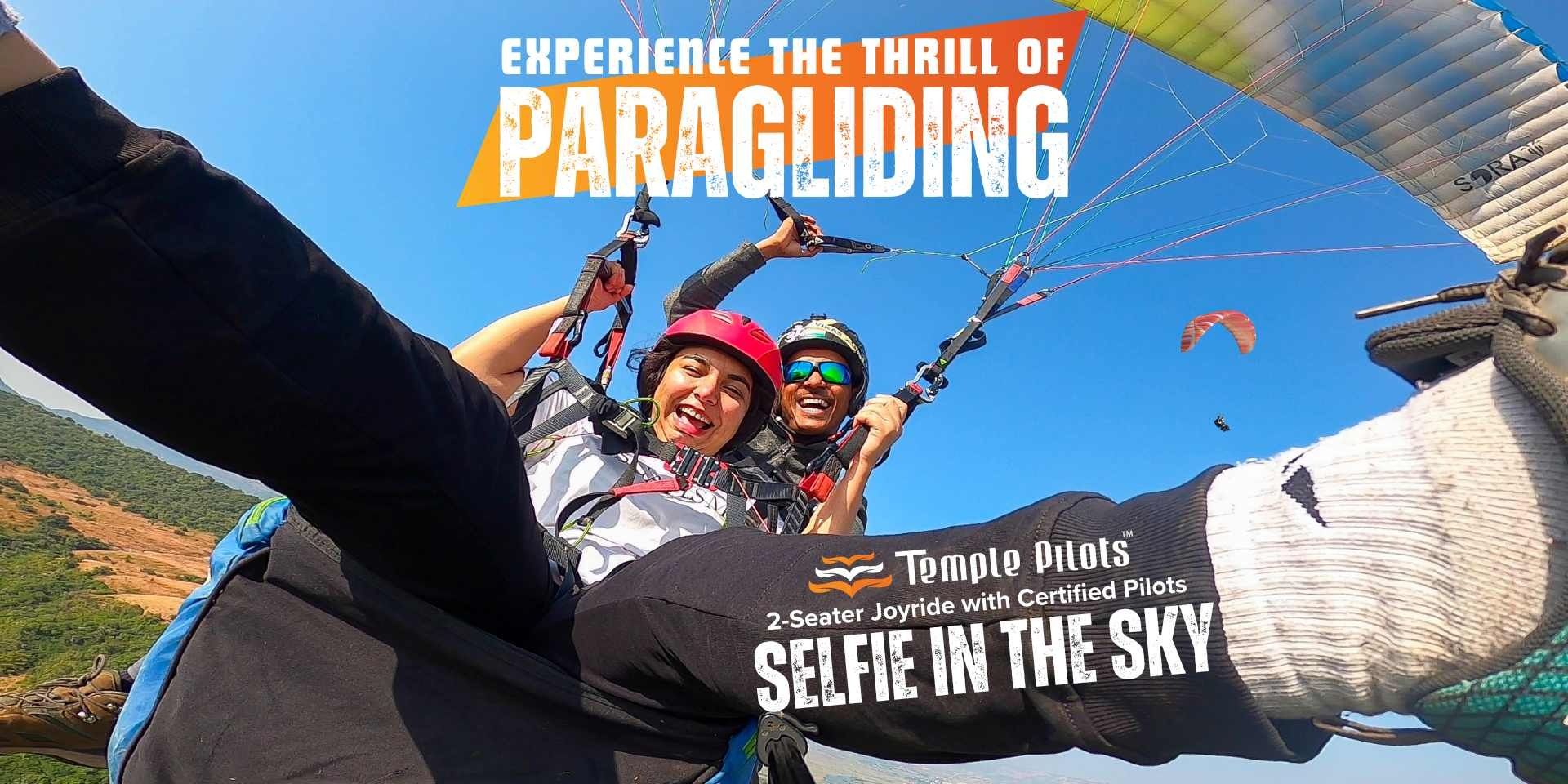 Paragliding in Kamshet in Pune