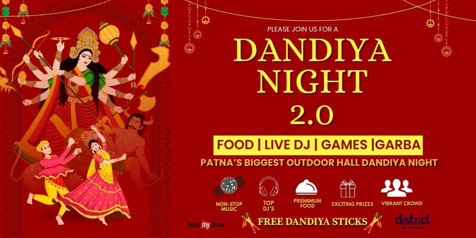Patna's Famous Dandiya Night 2.0