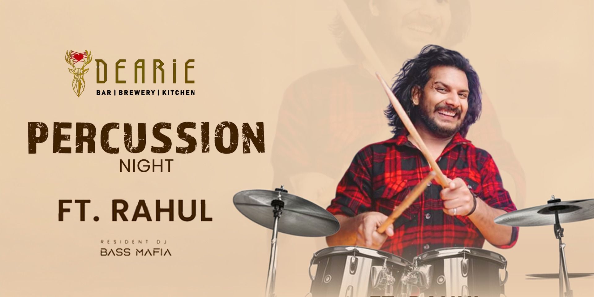Percussion Night ft. Rahul Live at Dearie