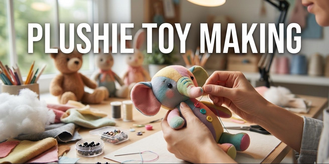 Plushie making workshop in Bengaluru