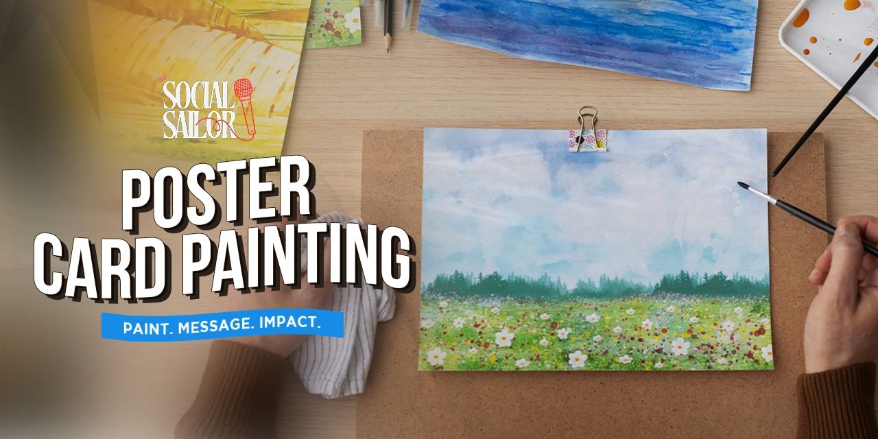 Poster Card Painting Date - Pune  Workshops Event Tickets - BookMyShow