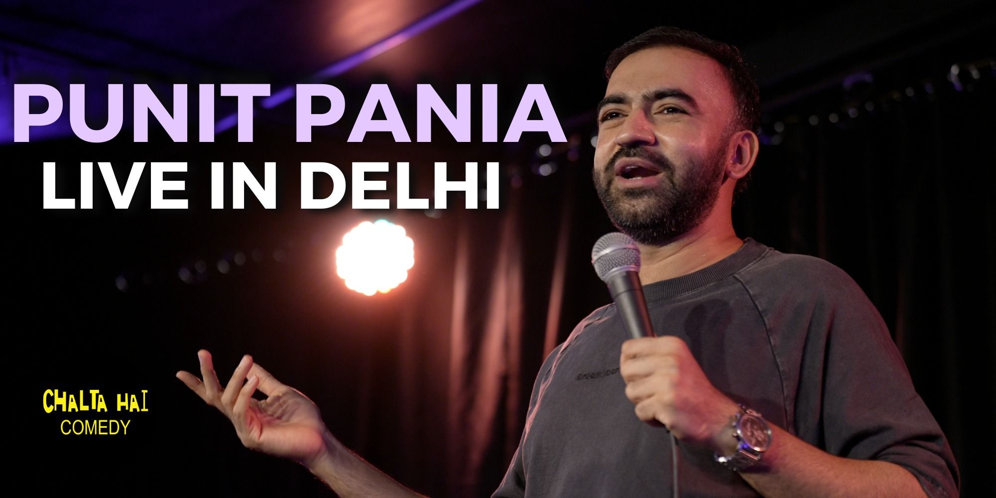 Punit Pania Live in Delhi in Delhi