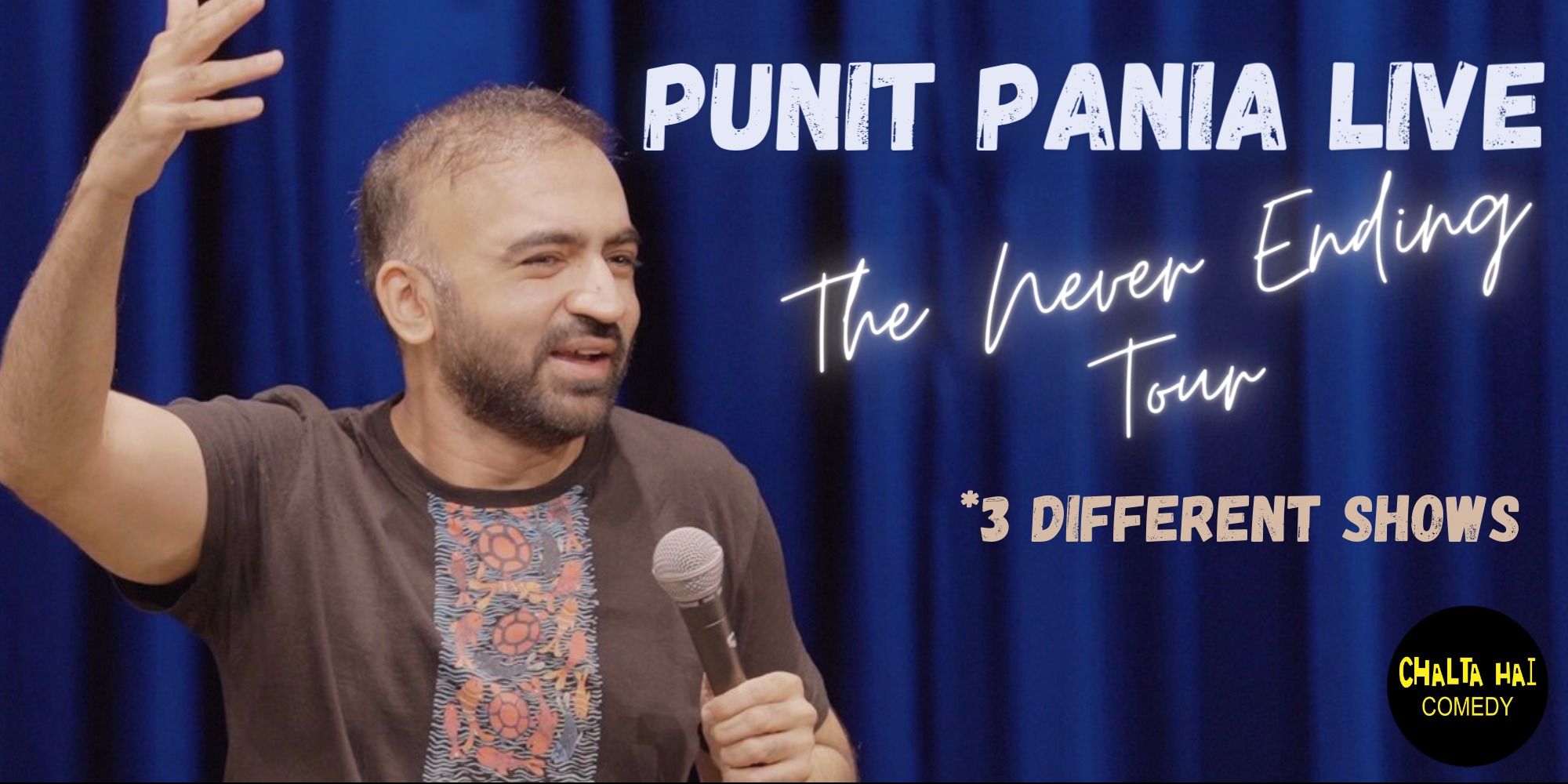 Punit Pania Live – The Never Ending Tour in Nagpur