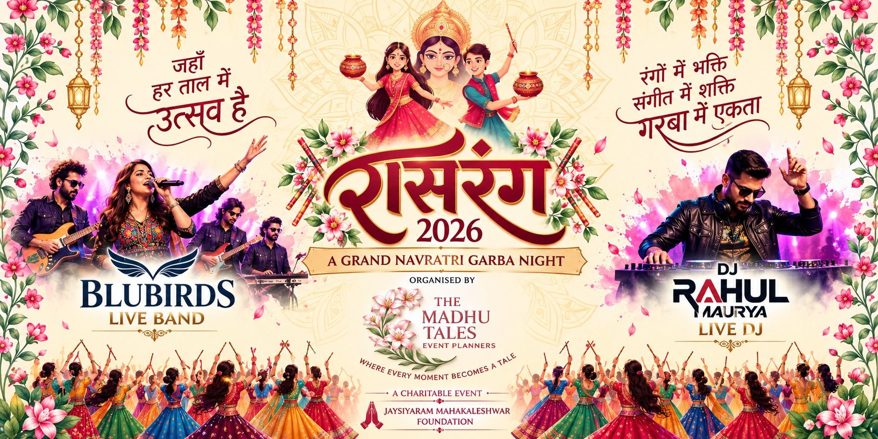 Raas Rang 2026 – A Grand Navratri Garba Night