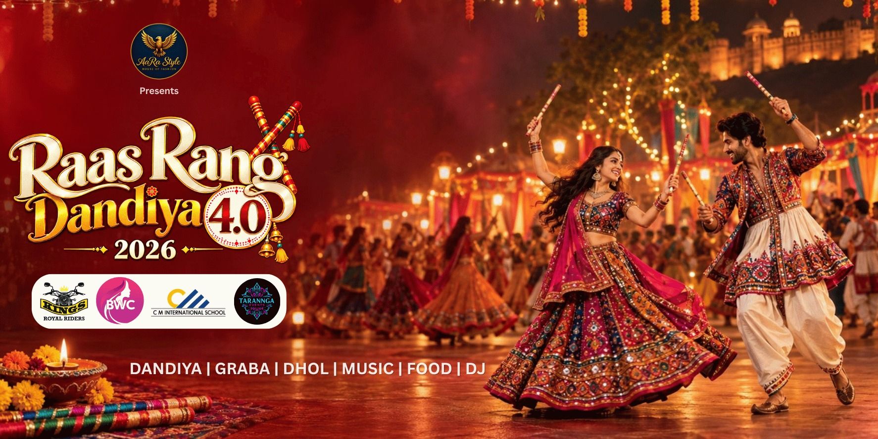 Raas Rang Dandiya 4.0 (2026) Punes Biggest Open in Pune