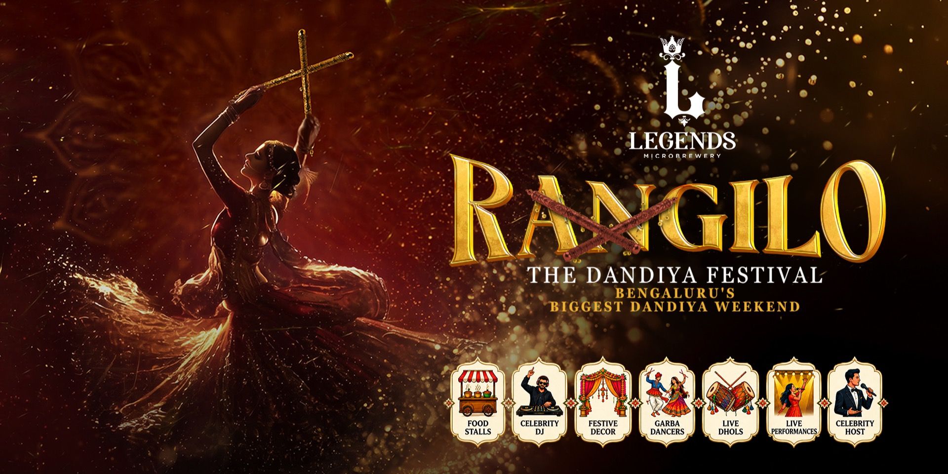RANGILO 2026  The Grand Dandiya and Garba Festival in Bengaluru
